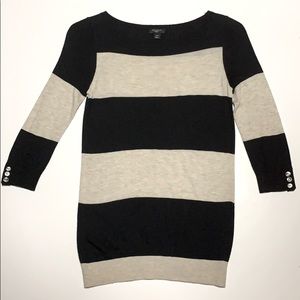 Ann Taylor Striped Seater Size: XS Petite